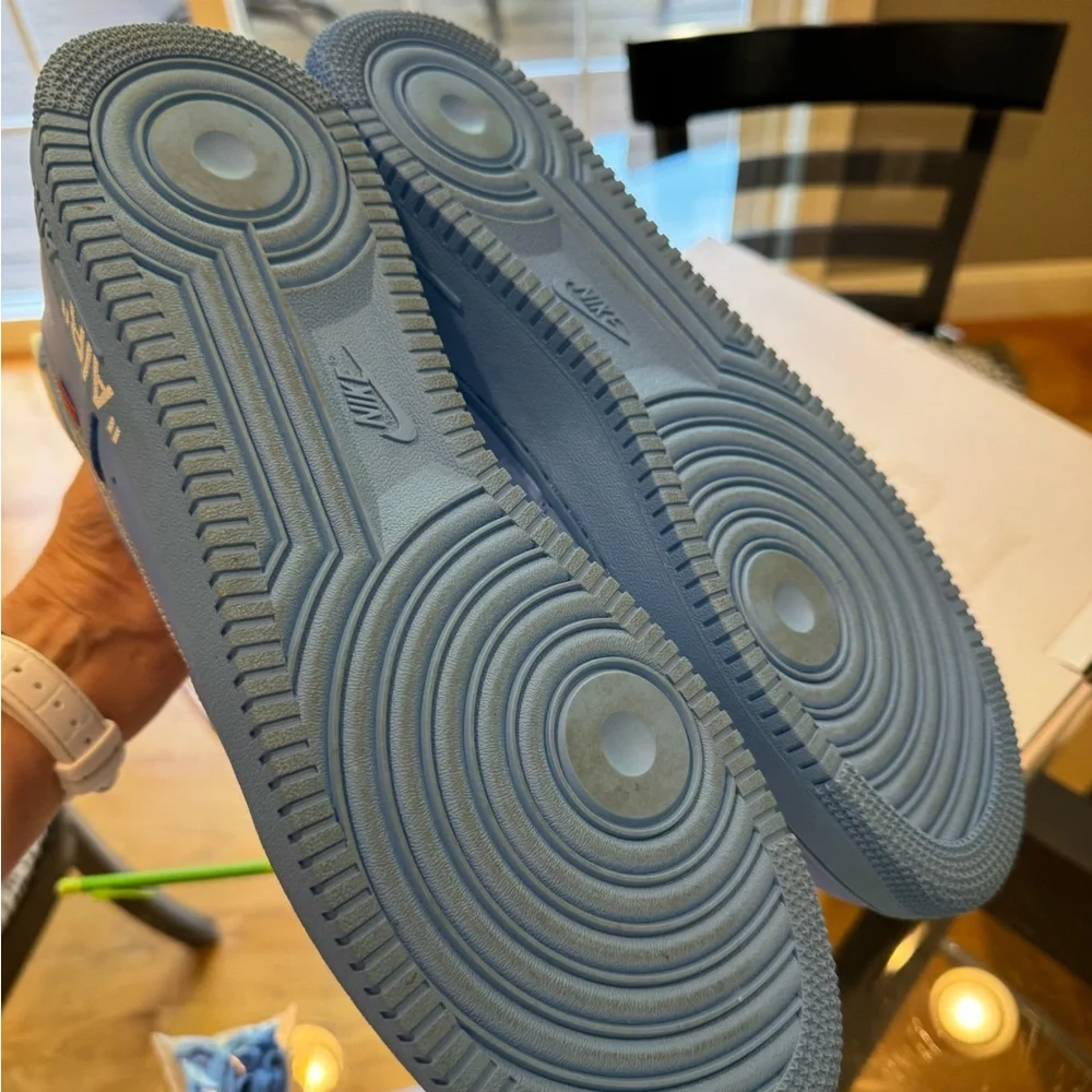 Nike Air Force 1 low Off White University Blue - Picture 13 of 13